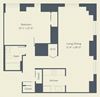 A6 Floor Plan A6 Floor Plan at The Franklin Residences, Pennsylvania, 19107