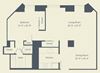 E3 Floor Plan E3 Floor Plan at The Franklin Residences, Philadelphia, PA