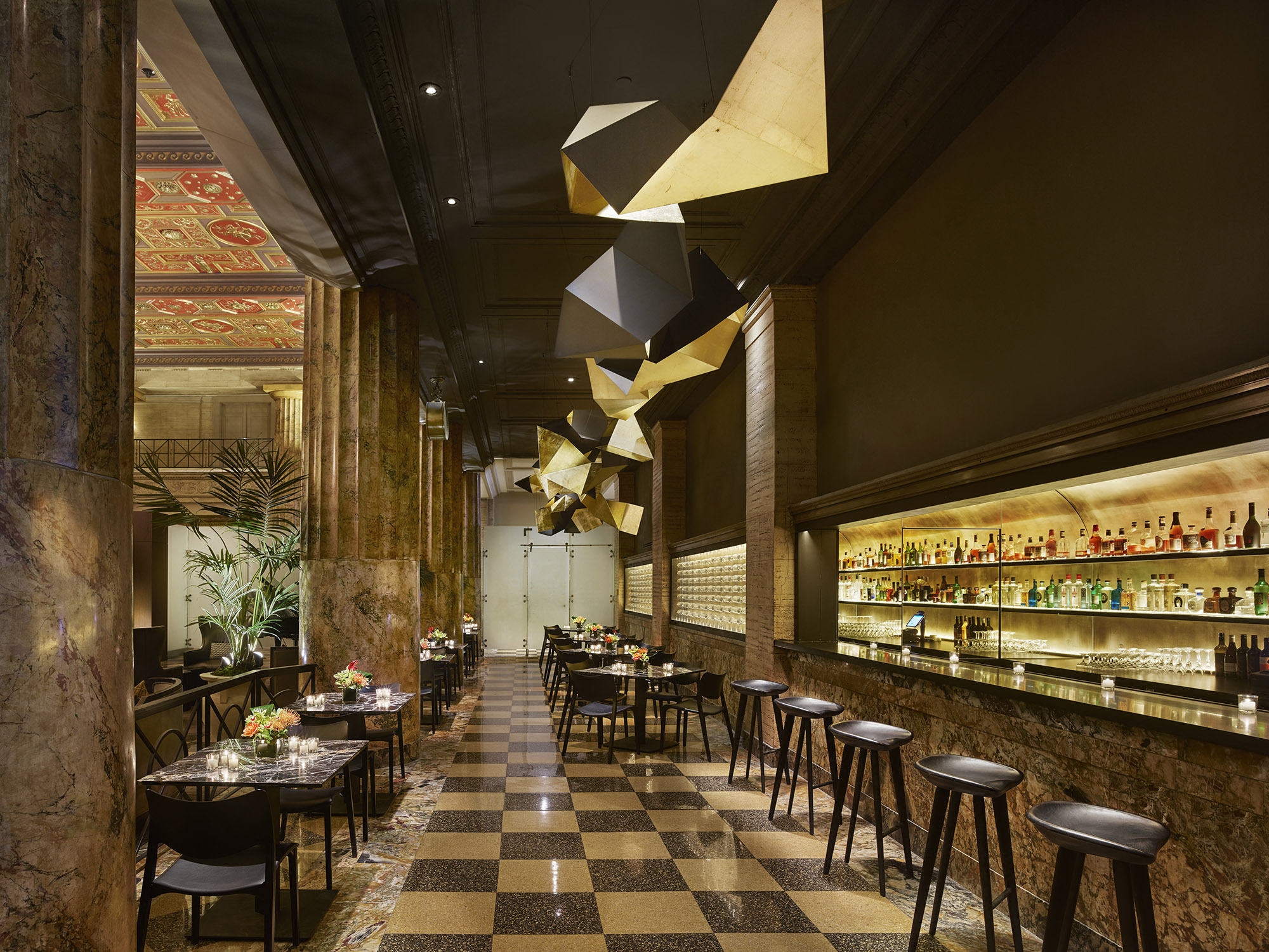 Breakfast Bar-Dining Area at The Franklin Residences, Pennsylvania, 19107