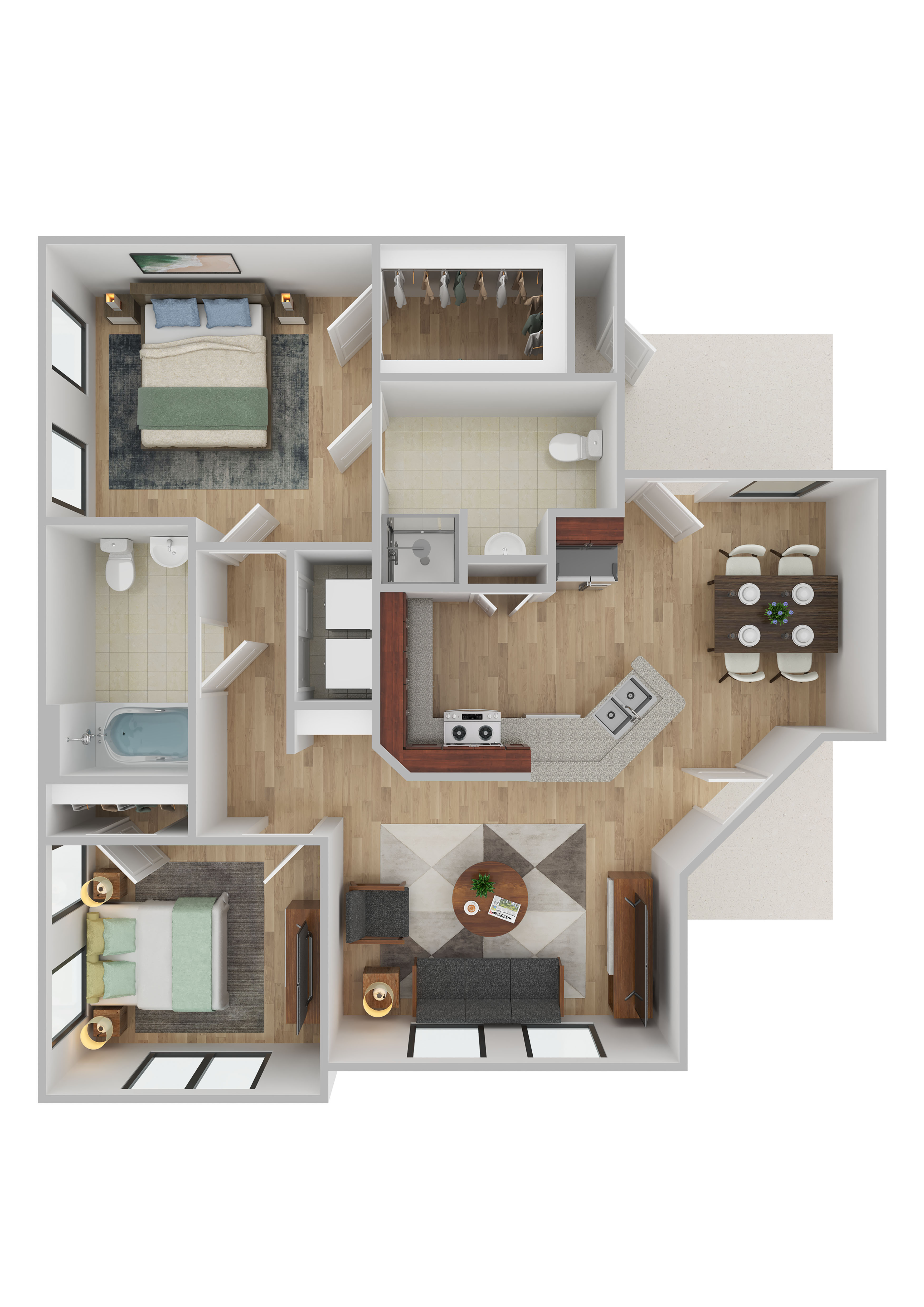 2 Bedroom B