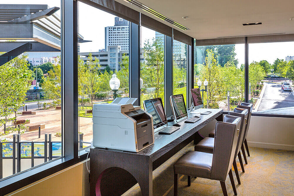 High Tech business center with Mac Computers at Aurora, North Bethesda, MD, 20852
