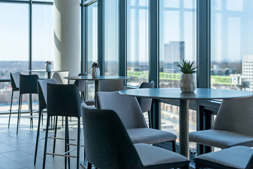 Rooftop Seating at Aurora, Maryland