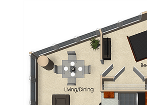 Floor plan at Aurora, North Bethesda, 20852