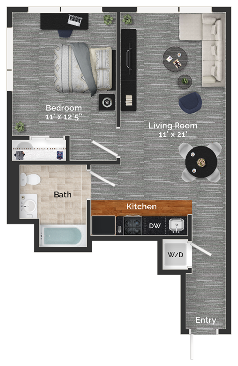 3939 Chestnut Street Studio-1 Bed Apartment for Rent - Photo Gallery 14