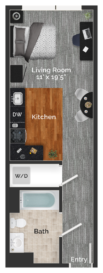 3939 Chestnut Street Studio-1 Bed Apartment for Rent - Photo Gallery 16