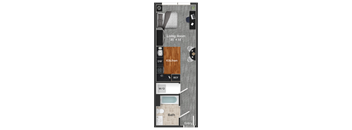 10  STUDIO - 1 BATH