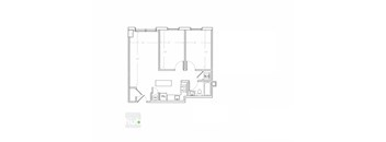 2 Bed - 1 Bath