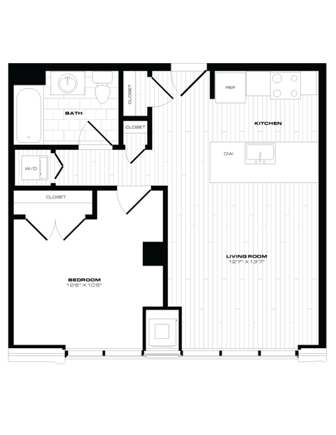 1001 Vine St Studio-2 Beds Apartment for Rent - Photo Gallery 40