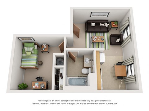 1612 N 15th St 1-3 Beds Apartment for Rent - Photo Gallery 33