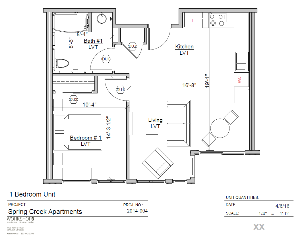 1 Bedroom 1 Bathroom