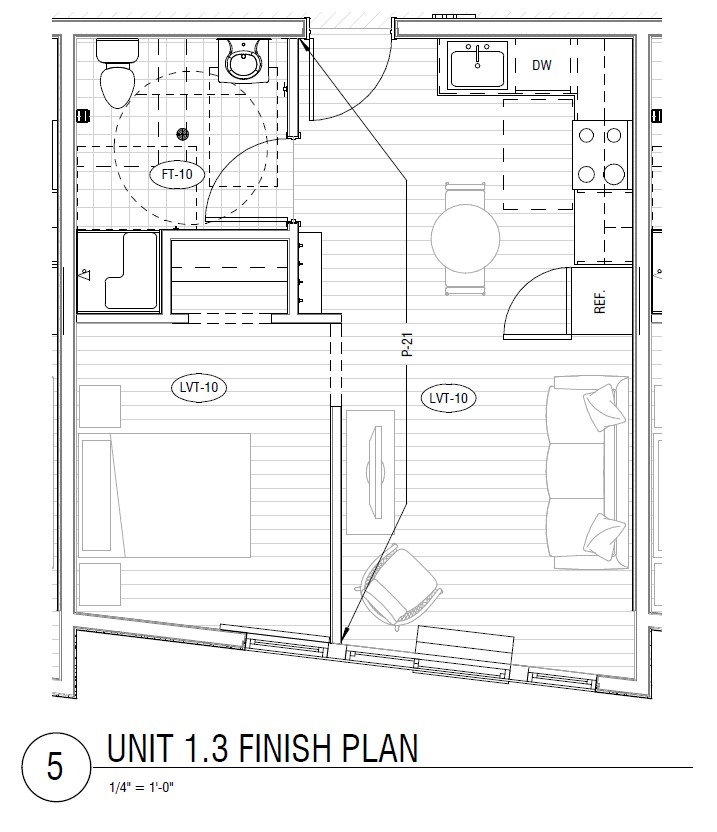 1 Bedroom - Type 1.3