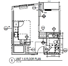 1 Bedroom - Type 1.6