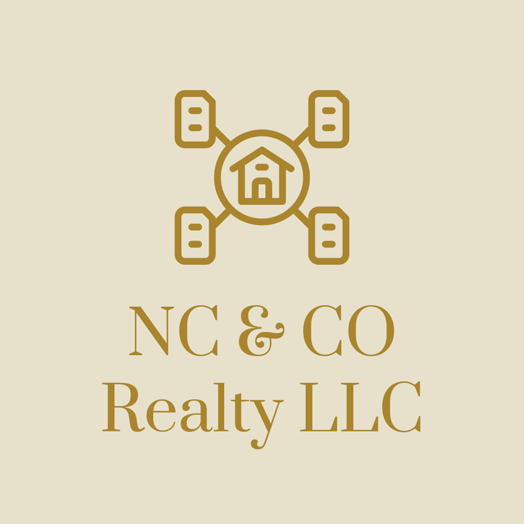 The image is a logo for NC & CO Realty LLC.