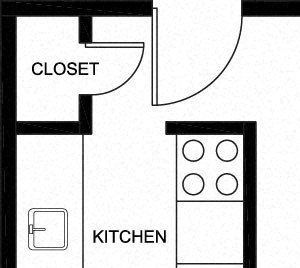 951 Wonderland Rd. S.- 1 Bed- Plan B