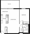 2757 Battleford Rd.- 1 Bed- Plan A