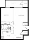 2757 Battleford Rd.- 1 Bed- Plan F