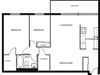 2757 Battleford Rd.- 2 Beds- Plan A