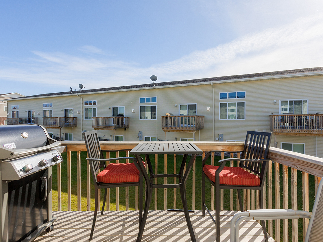 deck, patio furniture