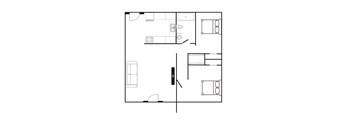 Luxury Renovated Two Bedrooms