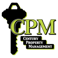 The image is of a logo for Century Property Management.