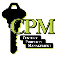 The image is of a logo for Century Property Management.