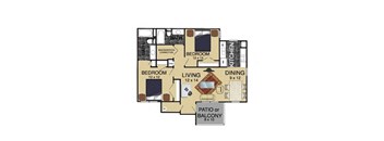 at Granville Oaks Apartment Homes, Creedmoor, North Carolina