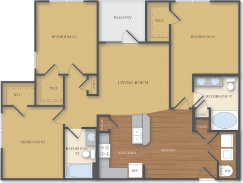 2700 West Arlington Blvd 1-3 Beds Apartment for Rent - Photo Gallery 13