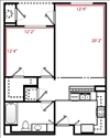One Bed/One Bath A