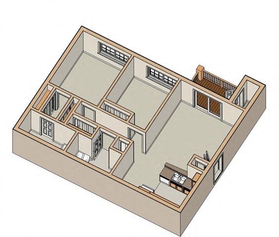 The Vail Floor Plan Swansea & OFallon IL Luxury Apartments For Rent