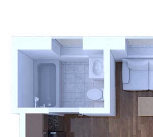 Studio Floor Plan S3
