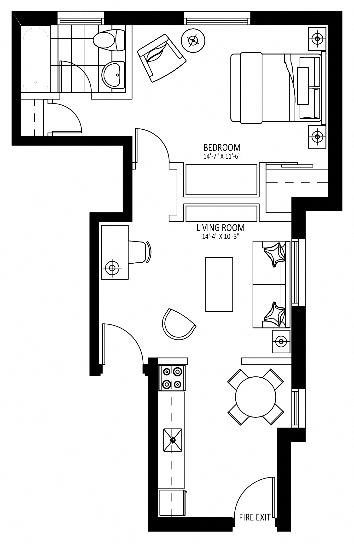 485 King Edward - Plan I