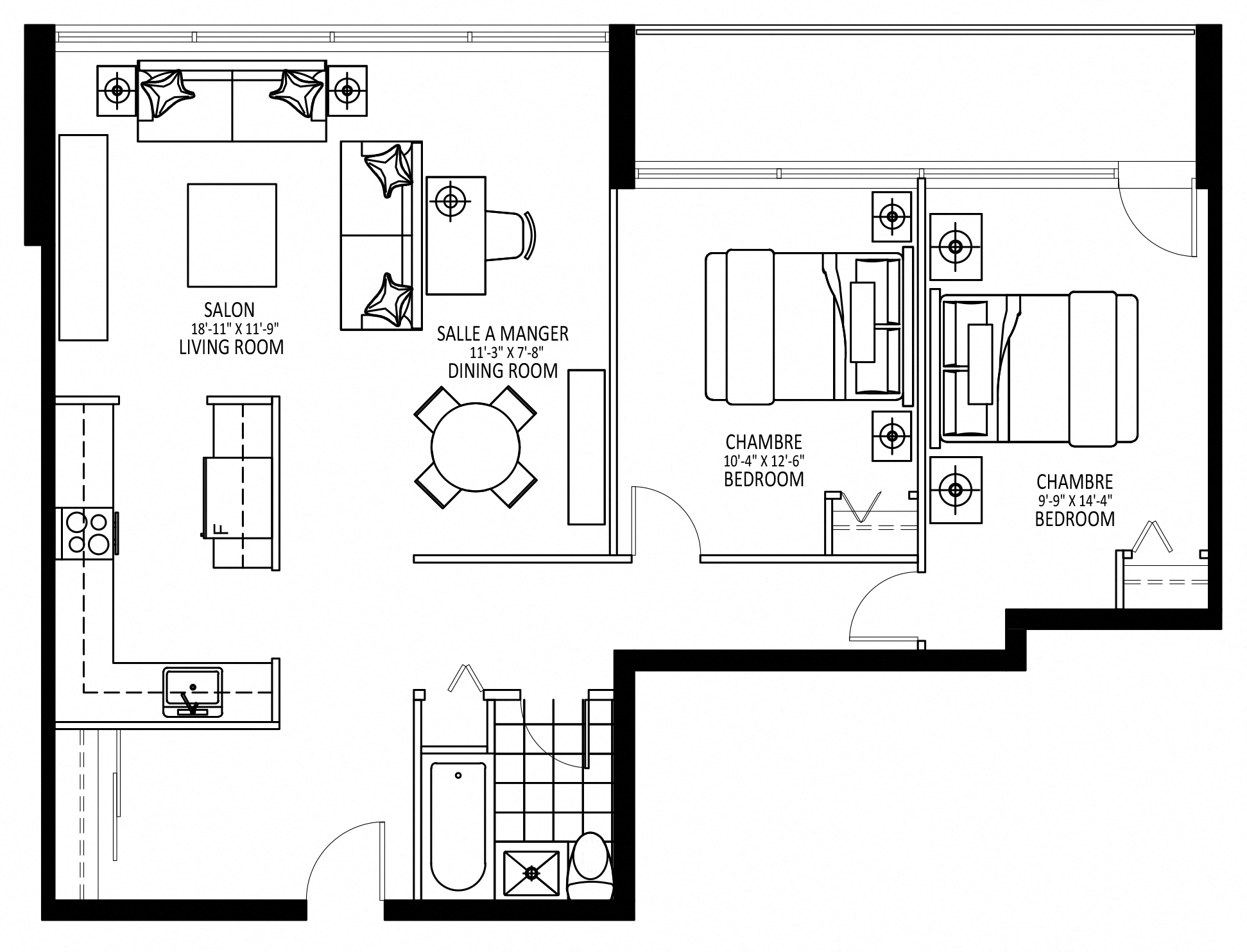 7460 Ch. Kingsley - Plan E