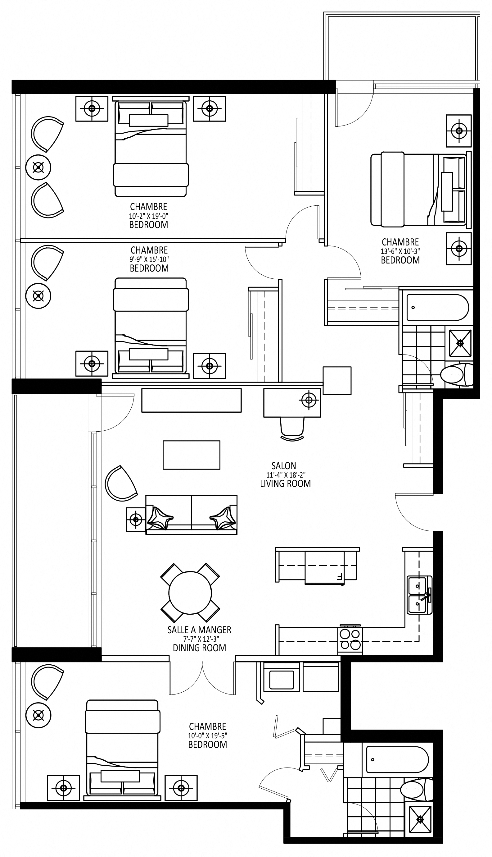 7460 Ch. Kingsley - Plan A