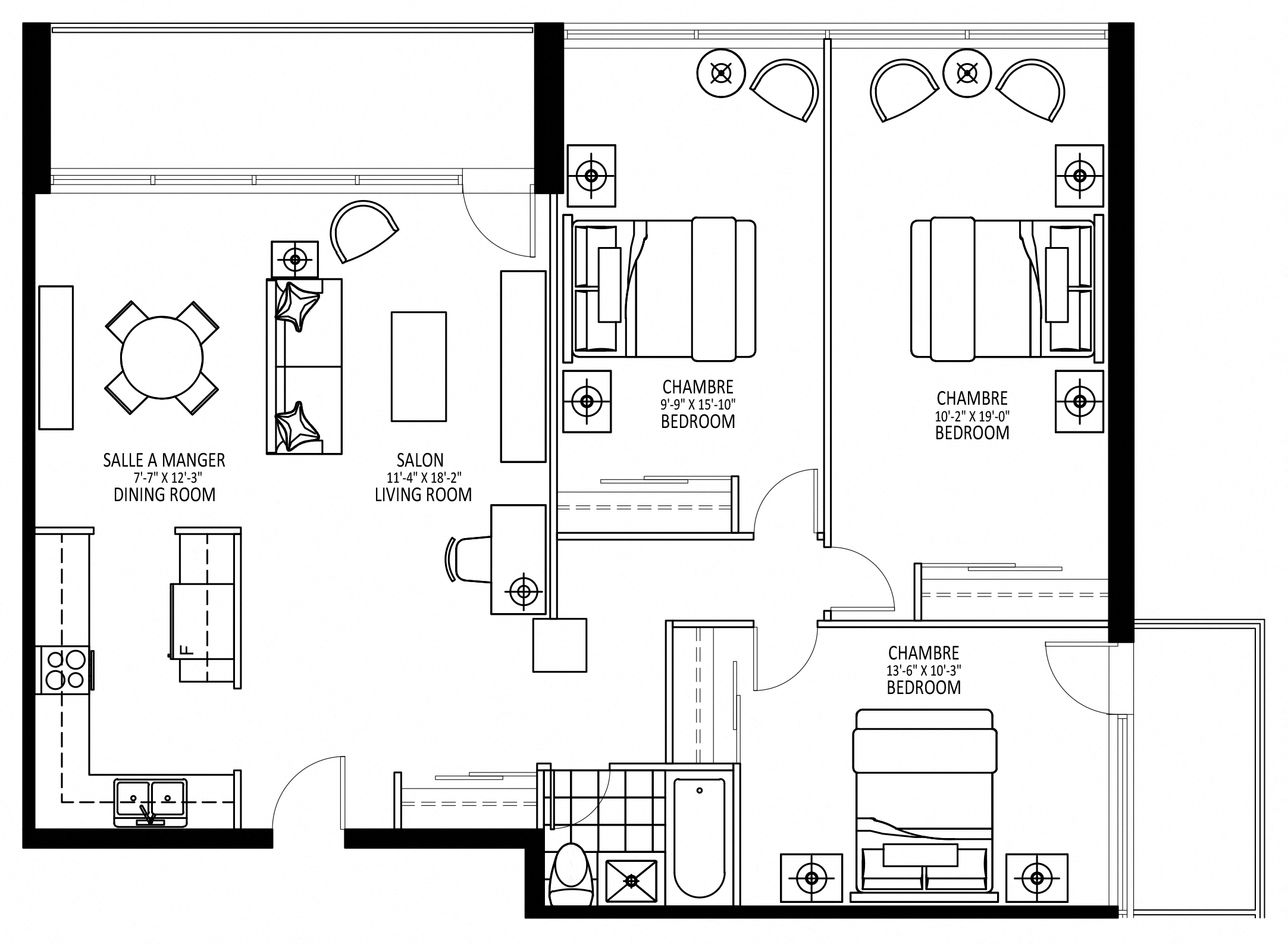 7460 Ch. Kingsley - Plan A