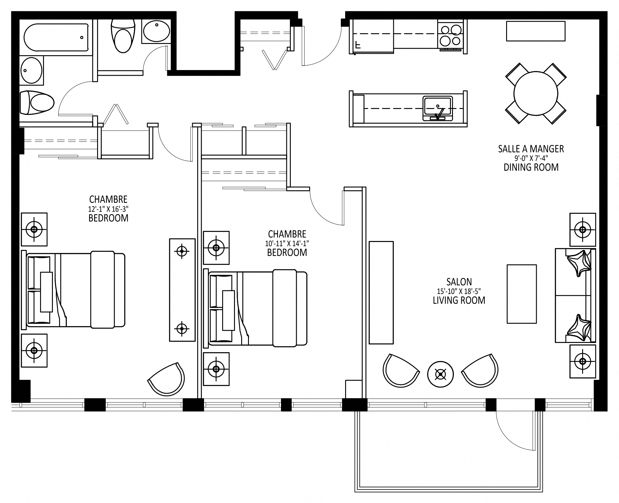 7461 Ch. Kingsley - Plan E