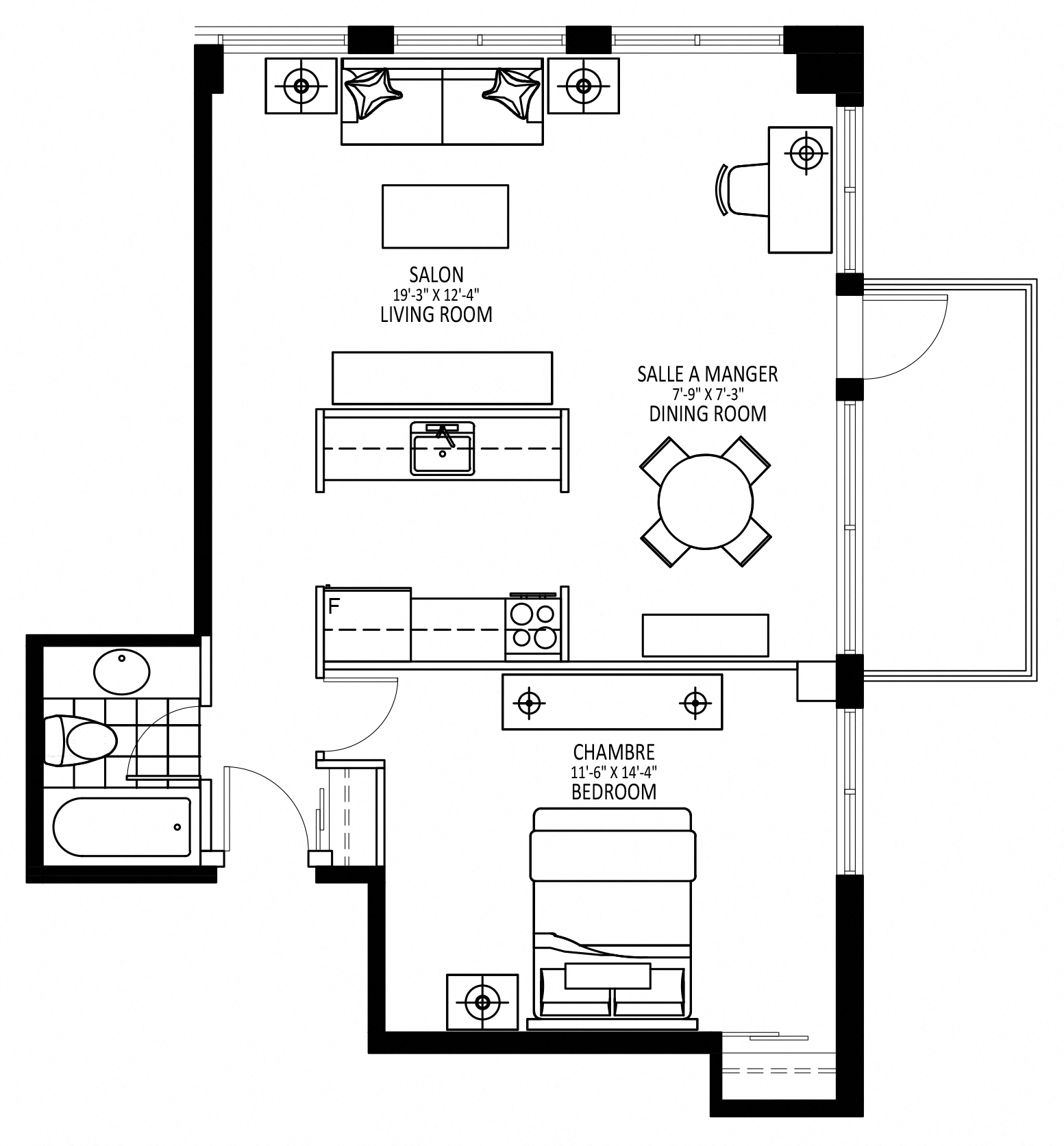 7461 Ch. Kingsley - Plan E