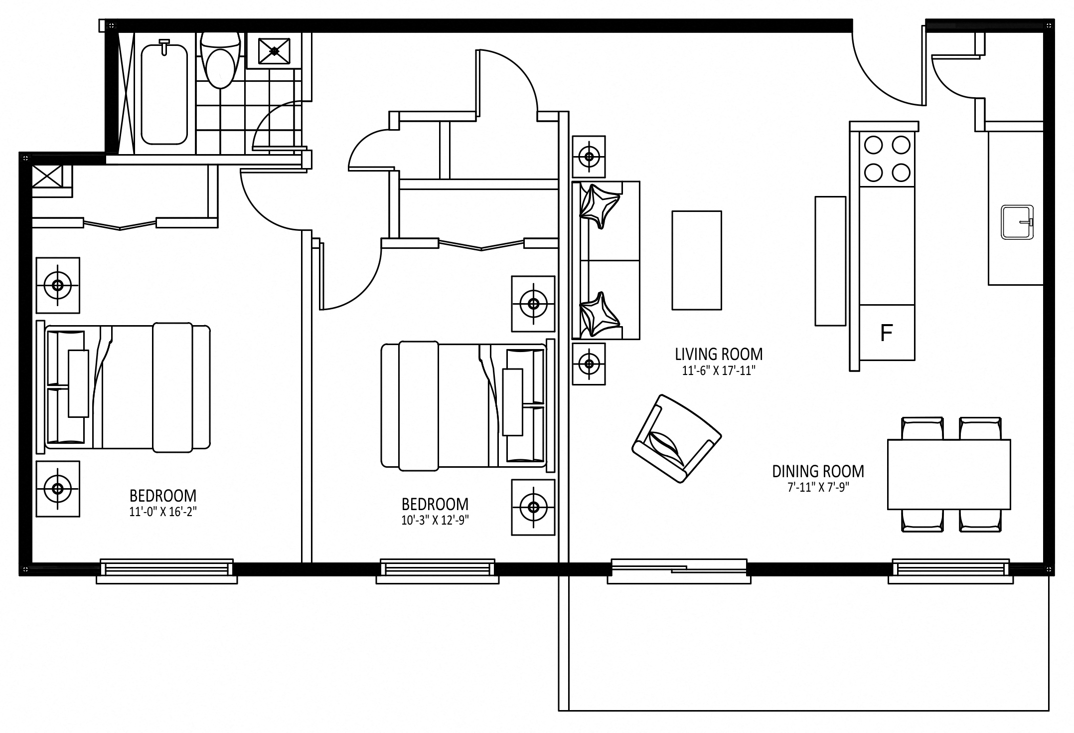 955 Wonderland Rd. S - Plan F