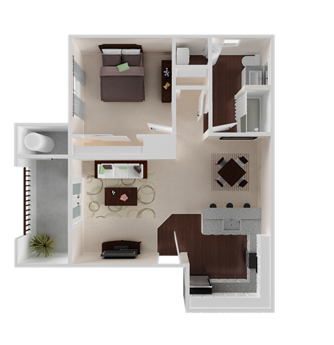The Oaks at Hackberry | Apartments | Floorplan