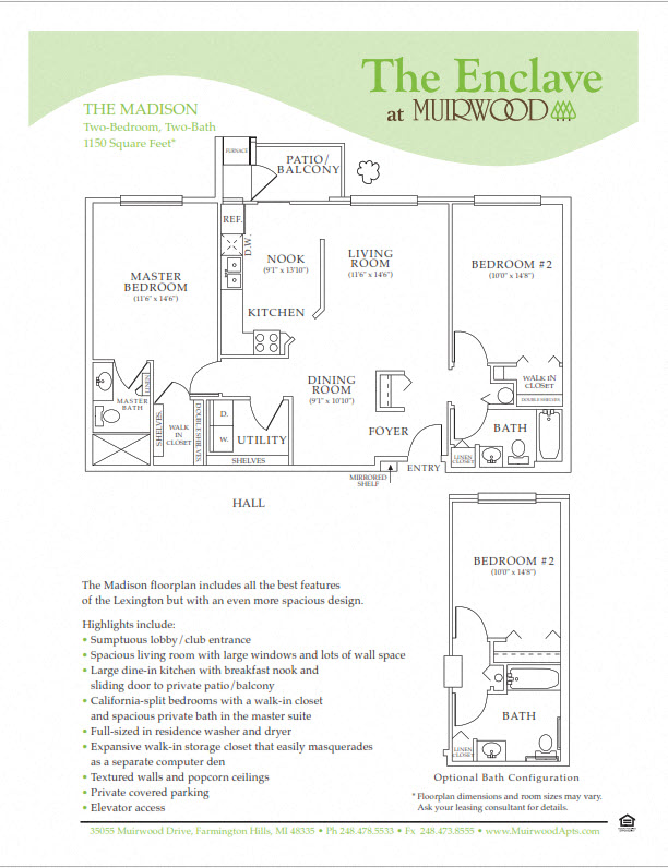 The Madison Furnished