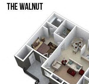 2 bedroom apartment floor plan