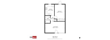 1 Bedroom, 1 Bathroom