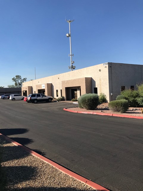 A building with the number 7753 on it.
