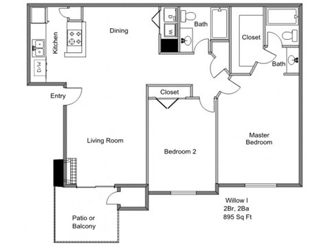1902 S. State Hwy 121 1-3 Beds Apartment, Conventional, Conventional, Conventional, Conventional, Conventional, Conventional for Rent - Photo Gallery 46