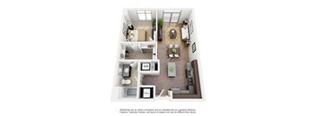 1 Bed/1 Bath-A05A