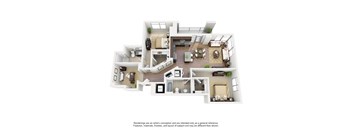 2 Bed/2 Bath Den-D01