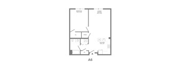 1 Bedroom, 1 Bathroom