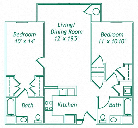 2 Bedroom