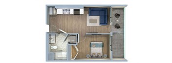 1 Bed/1 Bath-1N