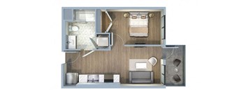 1 Bed/1 Bath-1G
