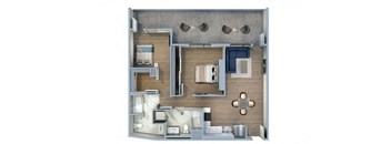 2 Bed/2 Bath-2L